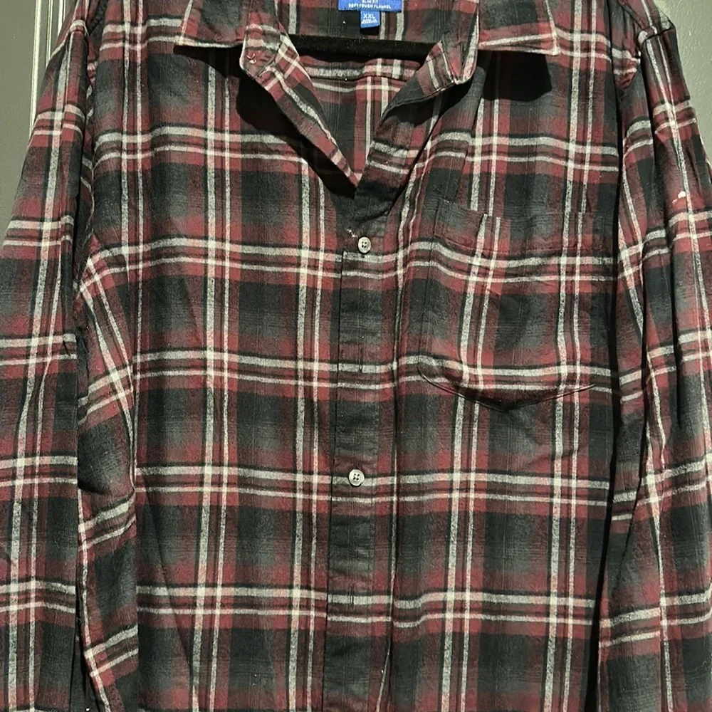 Men’s Apt. 9 flannel shirt - Picture 2 of 2